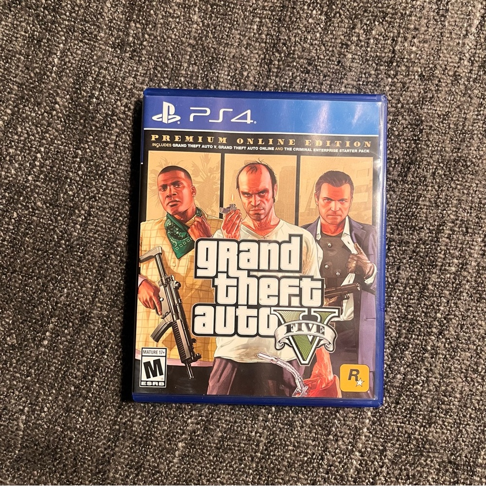 Grand Theft Auto V [Premium Online Edition] Sony‎ Playstation 4 PS4 Game